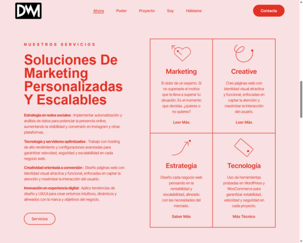 Marca personal pagina web lista para administrar - Imagen 2