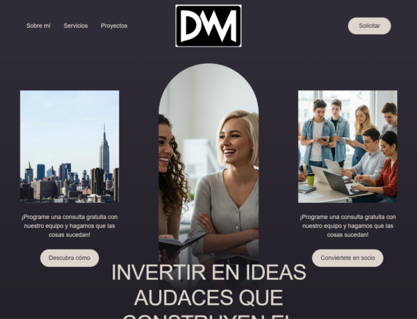 Pagina en construcción web para Copys entrega 15 días después compra