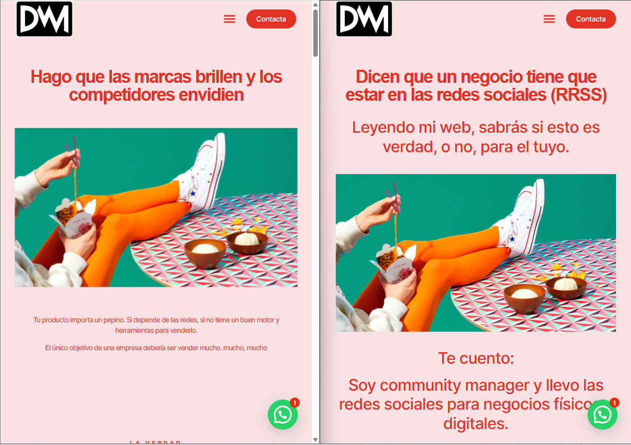 Web Marca Personal