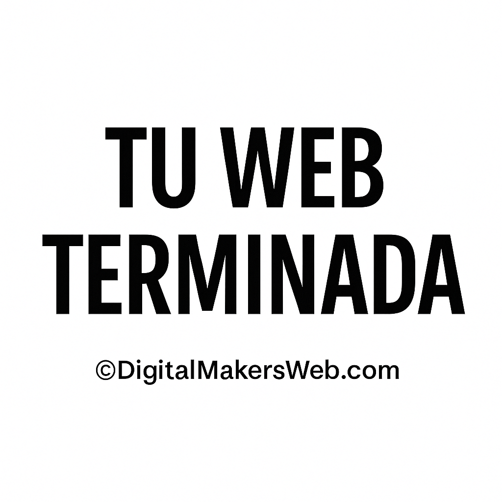 Web terminada