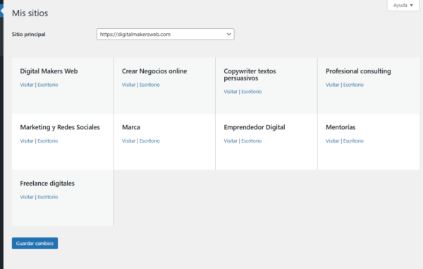 NetWork - MultiSitio WordPress en construcción - Imagen 2