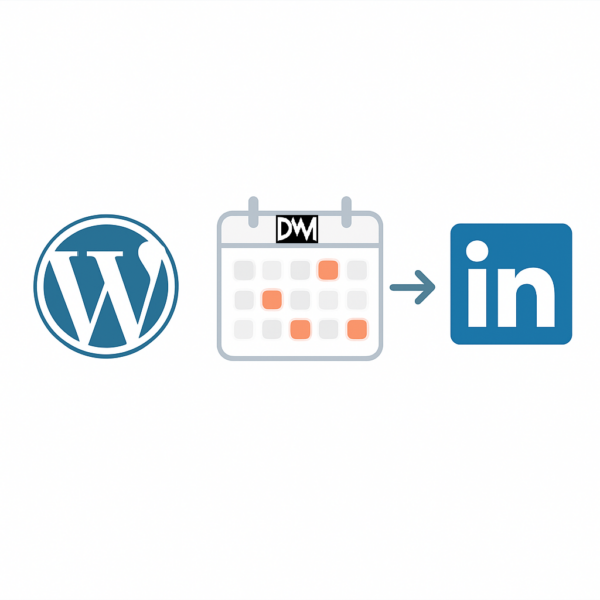 Plugin calendario WordPress a Linkedin publicar entradas básico