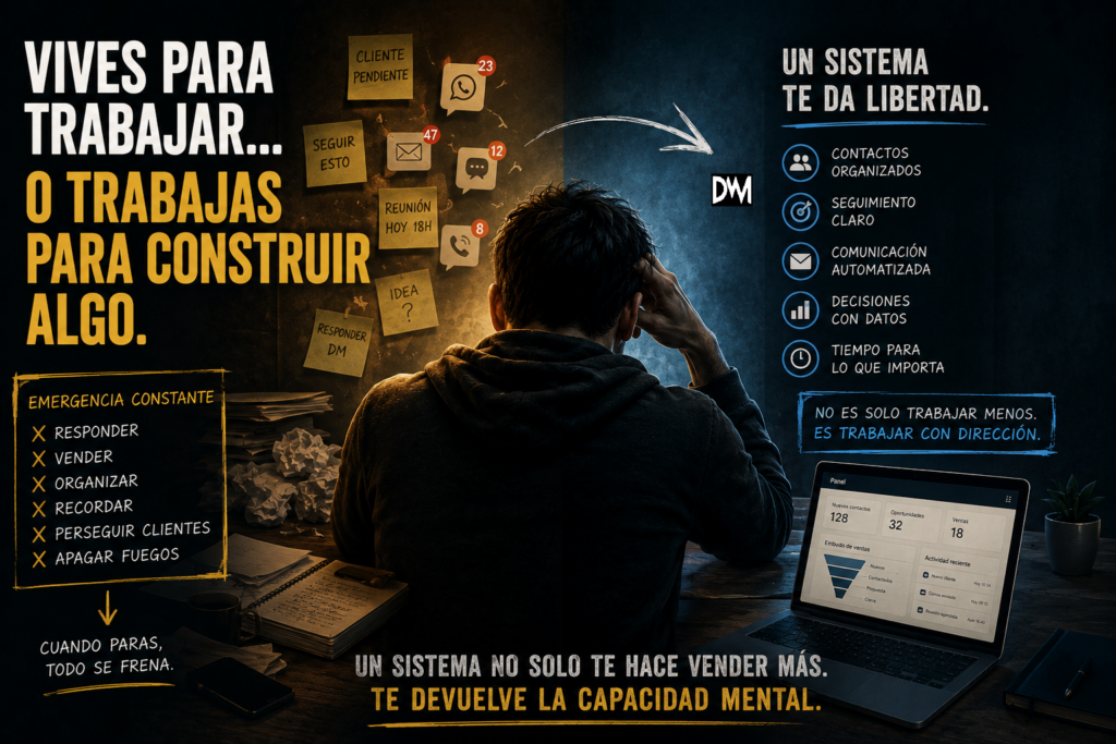 Vives para trabajar… o trabajas para construir algo