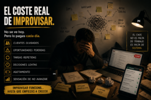El coste real de improvisar.